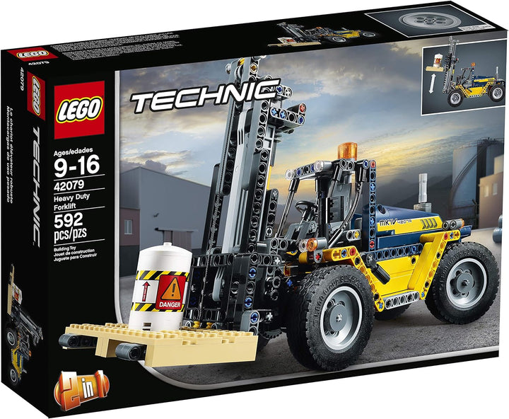 LEGO Technic 42079 - Schwerlast-Gabelstapler (592 Teile)