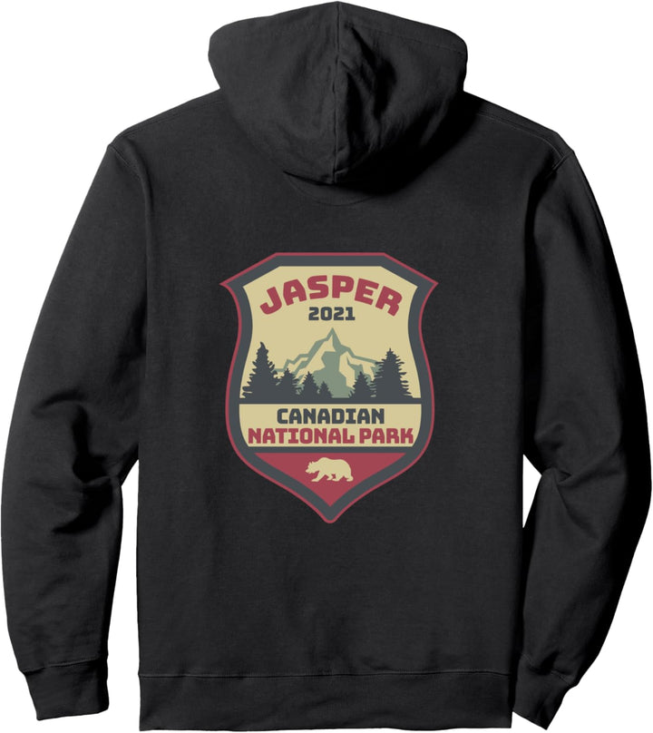 Jasper Canadian National Park Souvenir Pullover Hoodie