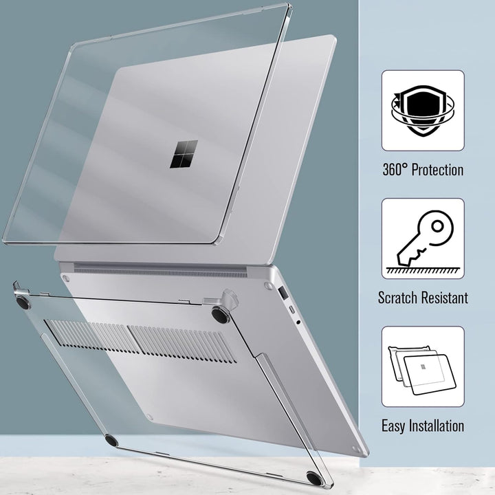 Fintie Hülle Kompatibel mit 15 Zoll Microsoft Surface Laptop 5/4/3 mit Metall-Tastatur (Modelle 1872