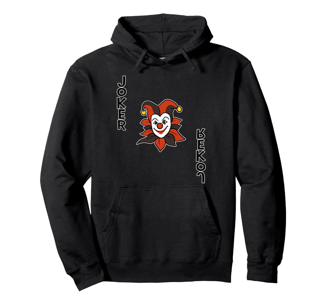 Joker Spielkarte Karte Zocker Glücksspiel Karneval Fasching Pullover Hoodie