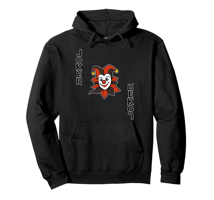 Joker Spielkarte Karte Zocker Glücksspiel Karneval Fasching Pullover Hoodie
