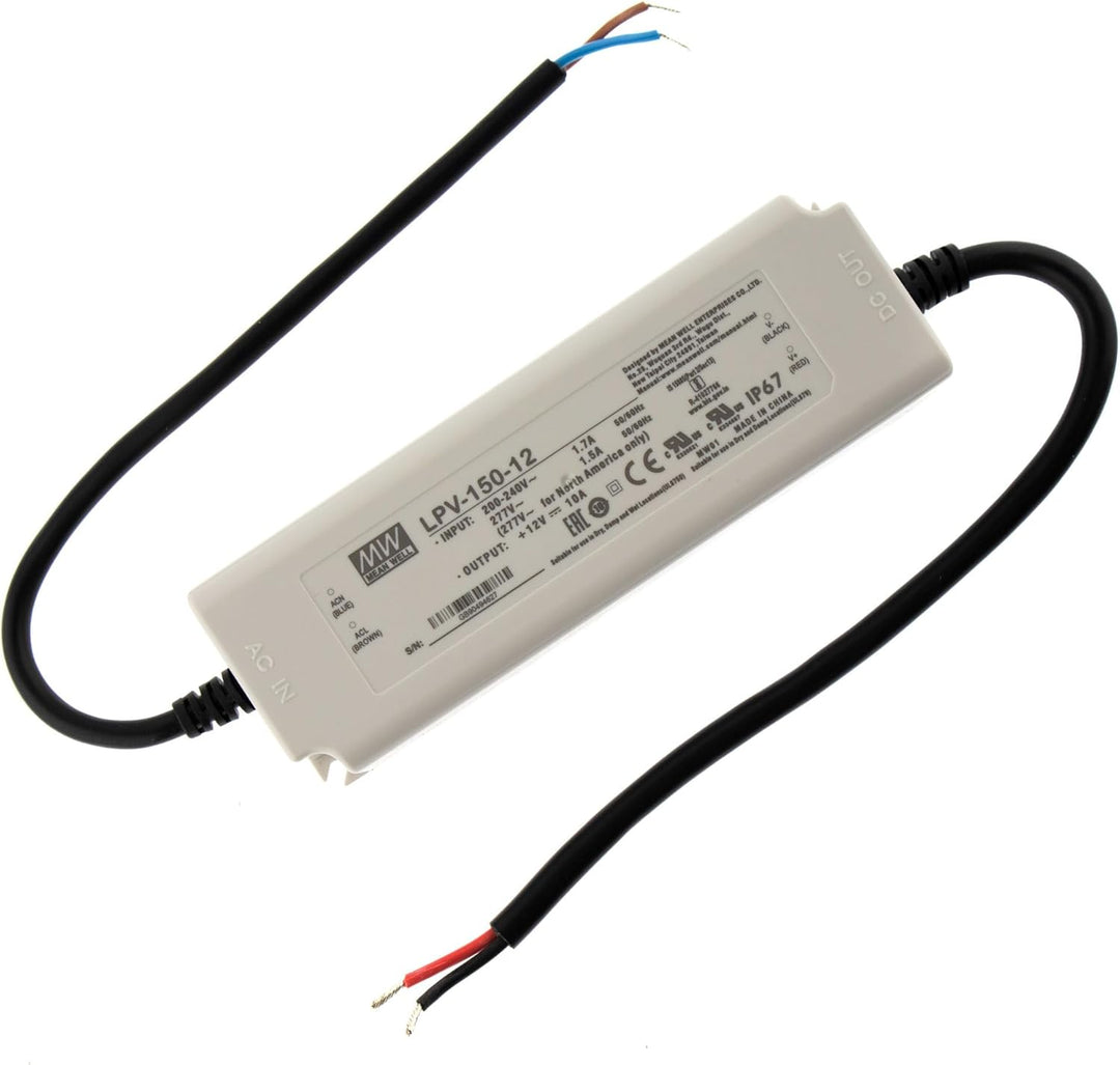 Mean Well LPV-150-12 AC-DC-LED-Treiber, konstante Spannung, LPV-150-12