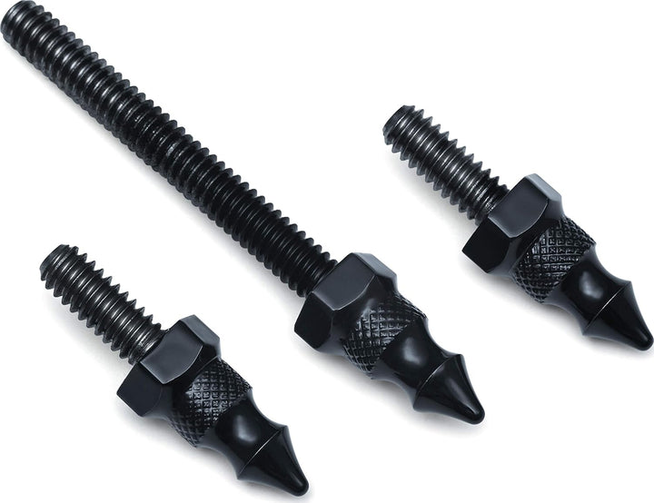 Kuryakyn 5714 Motorrad Zubehör: Windschutzscheiben-Akzent-Befestigungsspikes/Schrauben für 2014-19 H