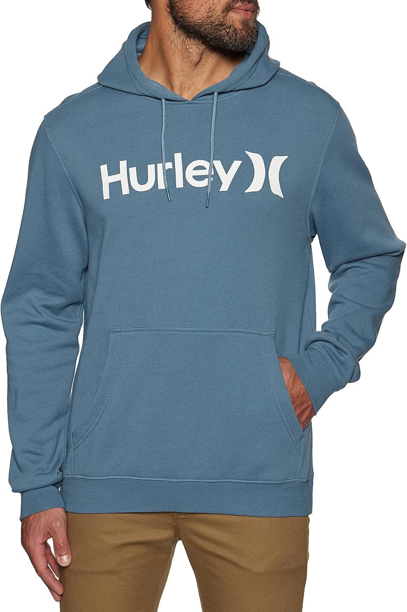 Hurley Herren OAO Solid Summer Po Sweatshirt S Dunkelblau (Deep Aqua), S Dunkelblau (Deep Aqua)