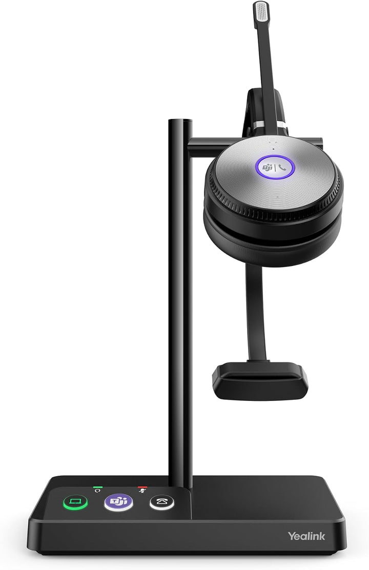 Yealink WH62 Mono DECT Wireless Headset Teams, schwarz WH62 Mono Teams, WH62 Mono Teams