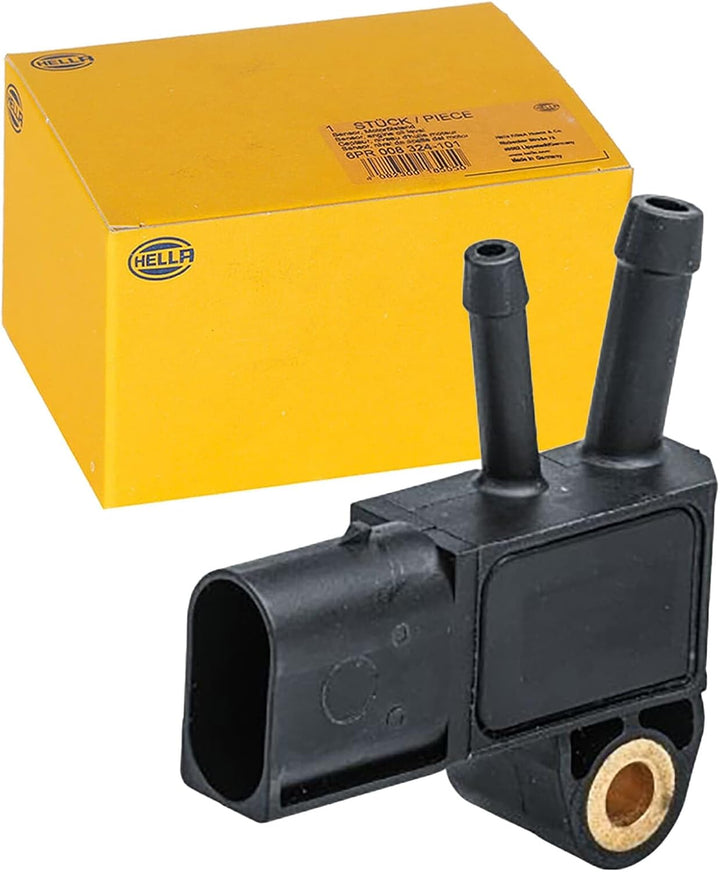 HELLA 6PP 009 409-481 Sensor, Abgasdruck - 3-polig - geschraubt
