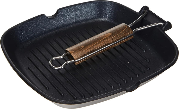 Home ANTIKARS Delizia Antihaft-Grillpfannengriff 26x26 Kochgeschirr und Zubereitung, Aluminiumdruckg