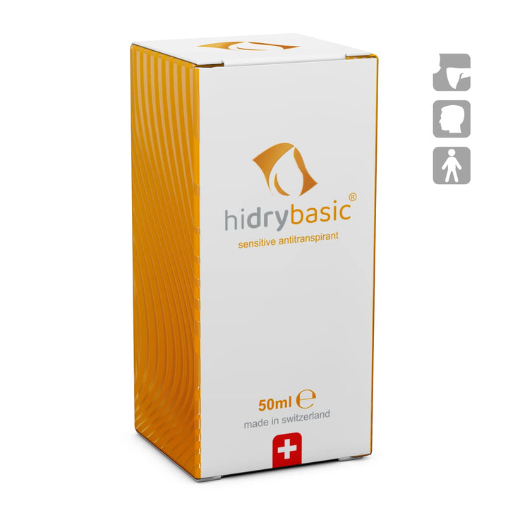 hidry basic Antitranspirant - kein Deo - sensitives Antiperspirant mit Cooling-Effekt gegen Achselsc