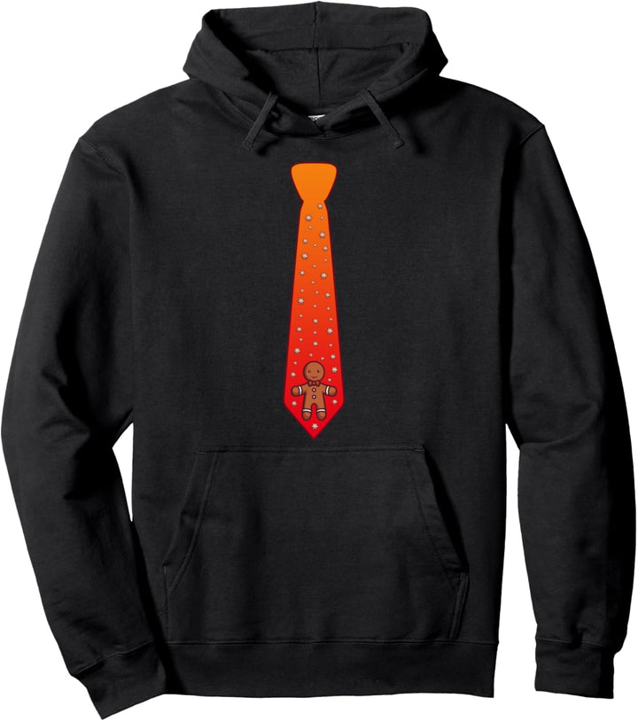 Krawatte, Lebkuchenmann, Krawatte, Weihnachten Pullover Hoodie