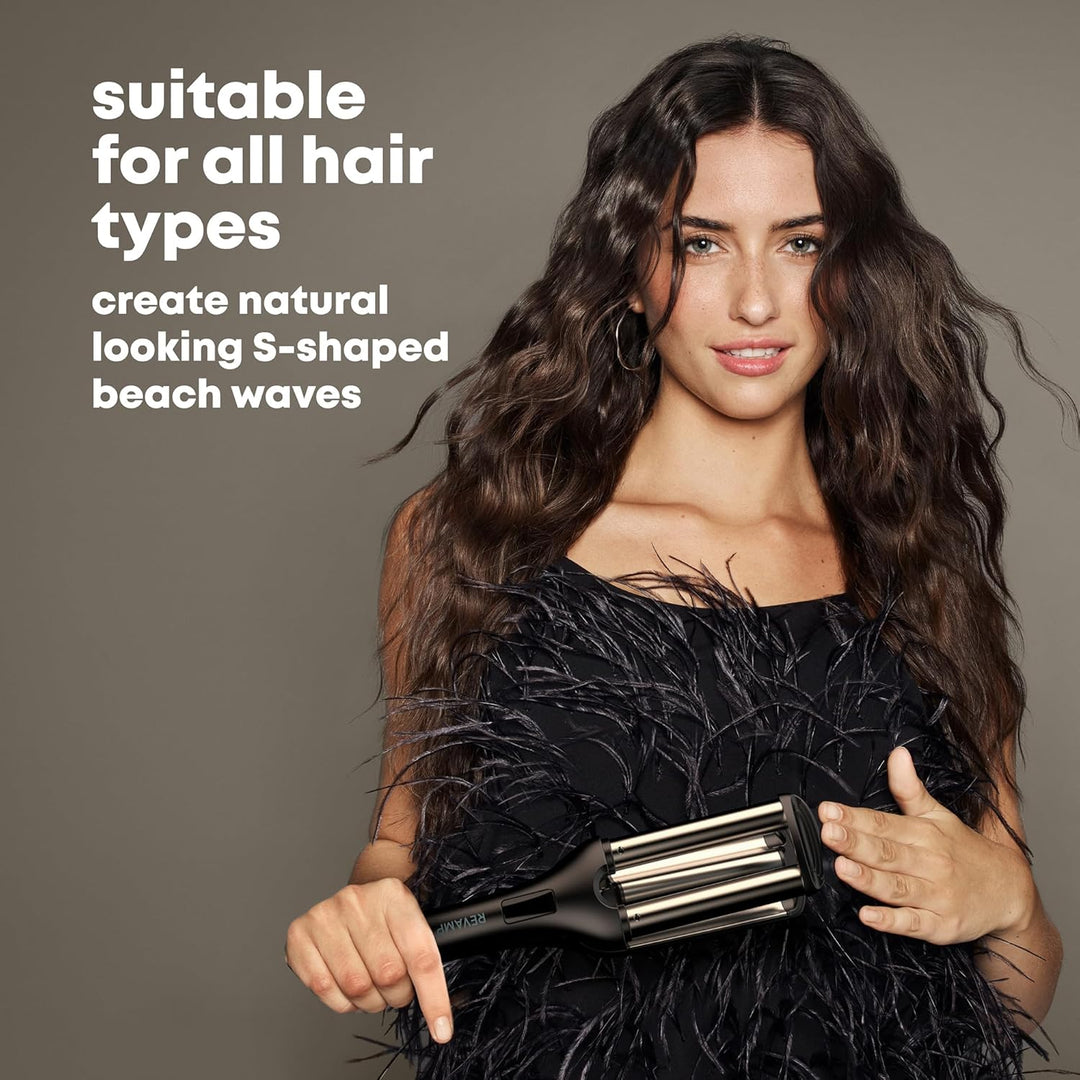 Revamp Progloss Wave Define Styler Professional, Ionen-Technologie, Zylinder angereichert mit Proglo