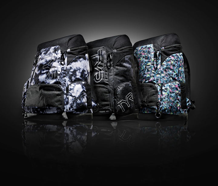 TYR Unisex Alliance Backpack Rucksäcke (1er Pack), Marineblau / Rot