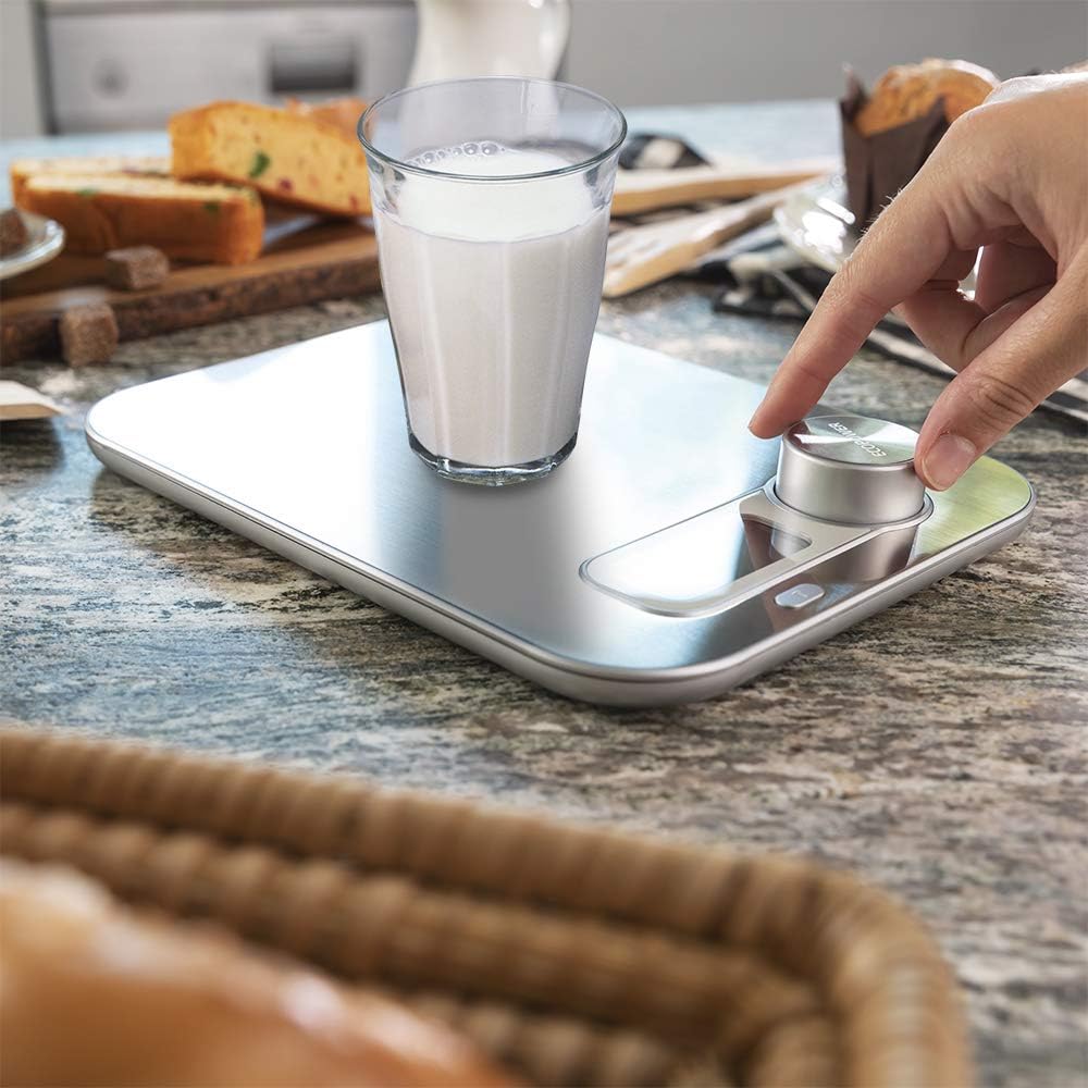 Cecotec Küchenwaage Kochsteuerung 10400 Smart Healthy EasyHang. 8k maximale Kapazität, Edelstahl, Gr