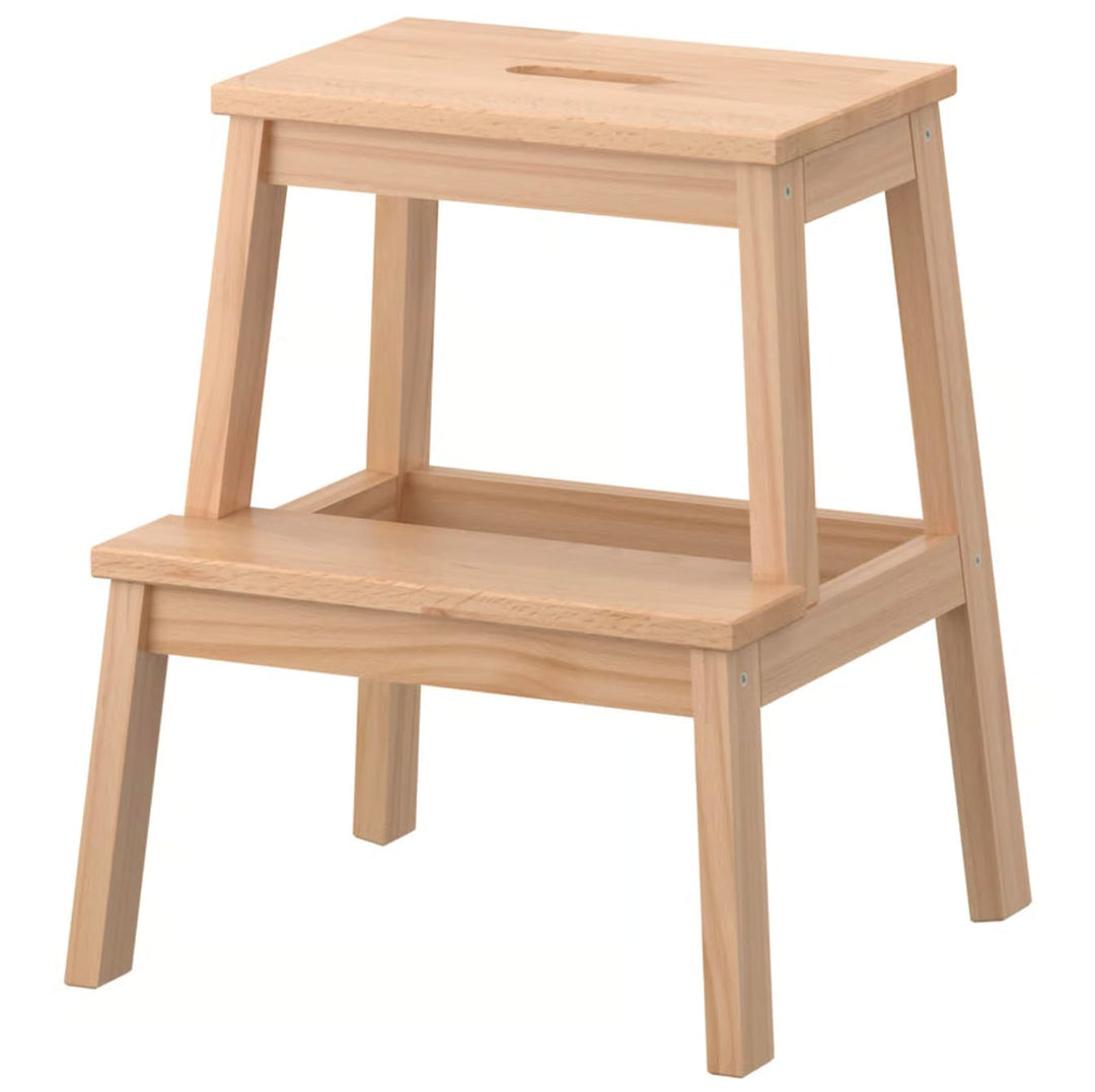 IKEA BEKVAM Tritthocker, 50 cm, Aspen, Massivholz, Naturmaterial