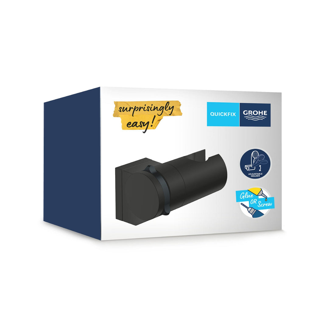 GROHE Vitalio, Universal Duschkopf Halterung (Wandmontage, verstellbar, belastbar bis 20kg, langlebi