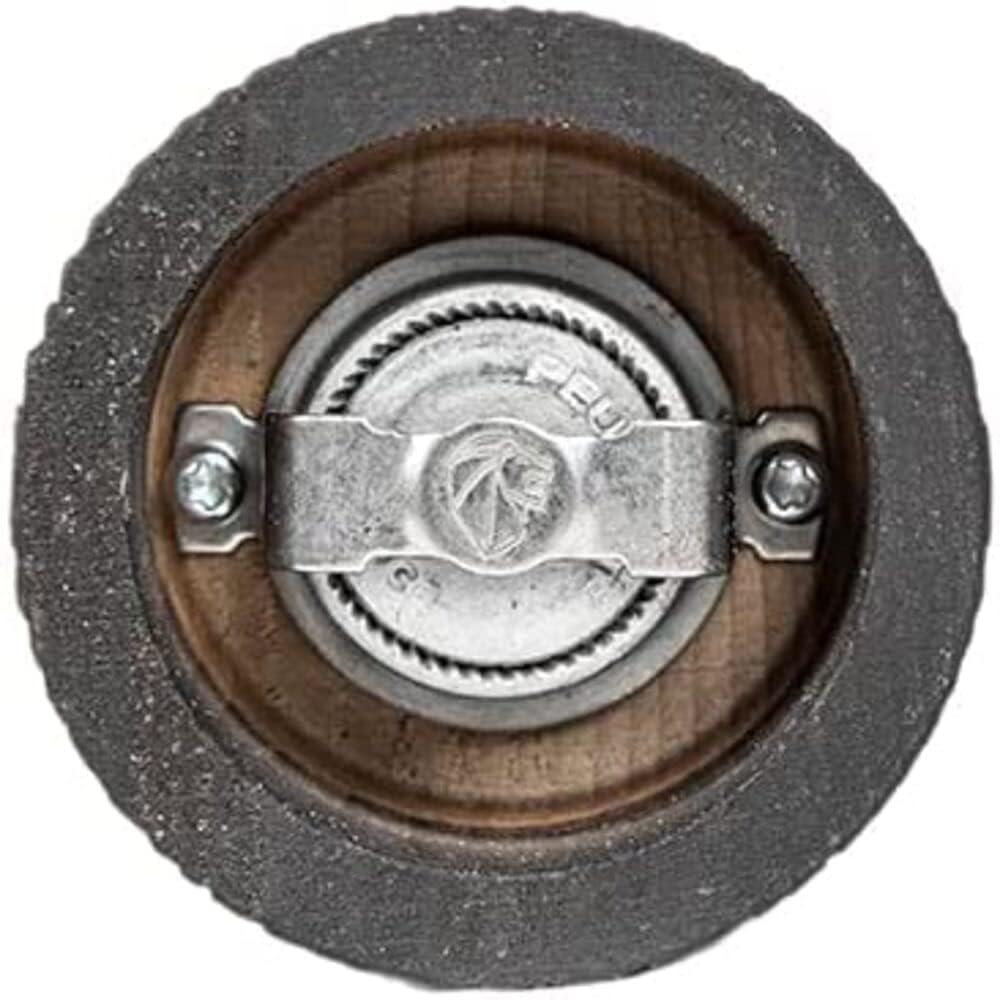 PEUGEOT - Pfeffermühle Paris Nature Black 12 cm + Schwarzer Bio-Pfeffer aus fairem Handel - Klassisc