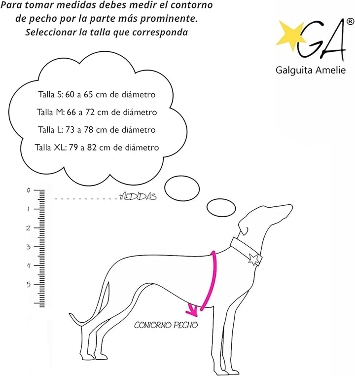 Galguita Amelie Mantel Galgo L Lila 320g Lila L, Lila L