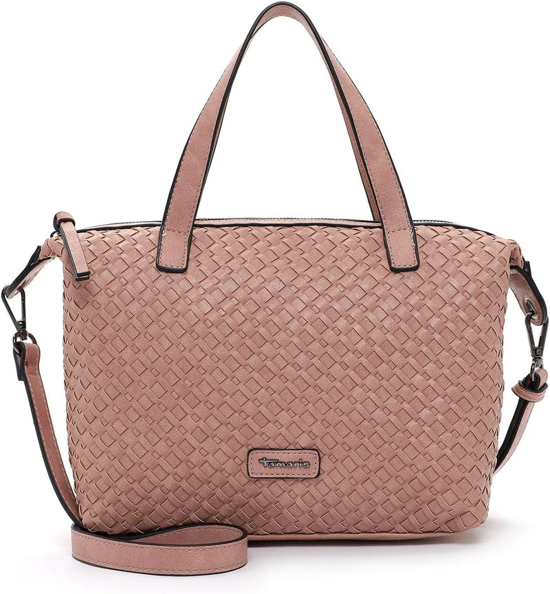 Tamaris Shopper Jelena 31854 Damen Handtaschen Uni Einheitsgrösse Oldrose 651, Einheitsgrösse Oldros