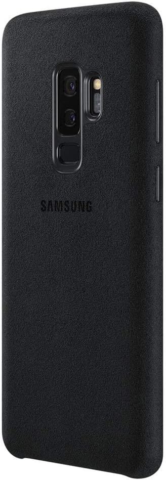 Samsung Alcantara Cover (EF-XG965) für das Galaxy S9+, Schwarz