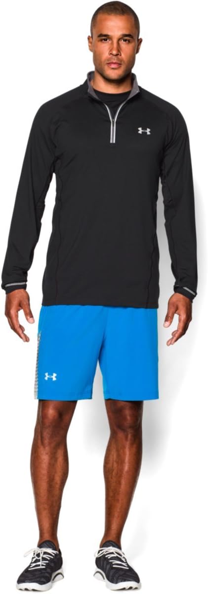 Under Armour Oberbekleidung Launch 1/4 Zip Longsleeve XXL Schwarz, XXL Schwarz