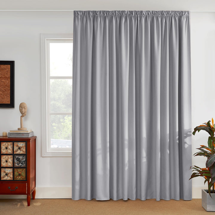PONY DANCE Thermogardine Kälteschutz Verdunklungsvorhänge Kräuselband Gardinen 1er Set H 245 x B 200
