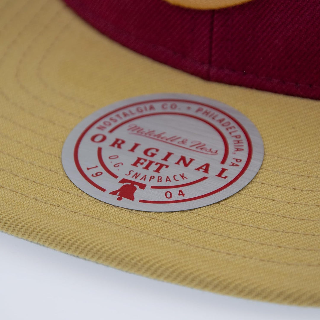 Mitchell & Ness Team Arch Basecap mit Snapback Verschluss - NBA/Hardwood Classics Einheitsgrösse Cle