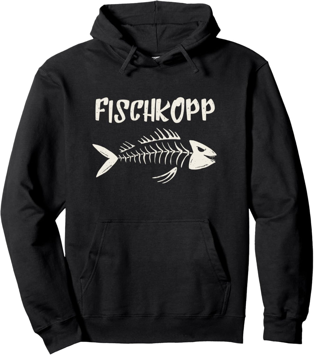 Fischkopp I Plattdeutsch Spruch Pullover Hoodie