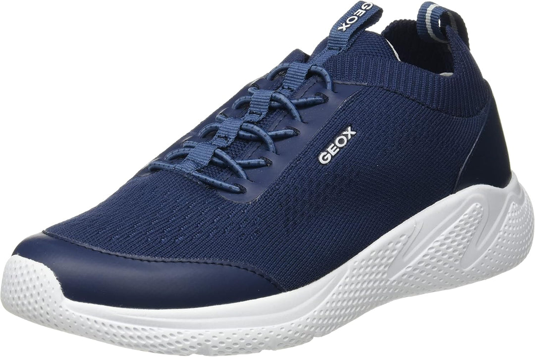 Geox Jungen J Sprintye Boy A Sneakers 24 EU Navy, 24 EU Navy