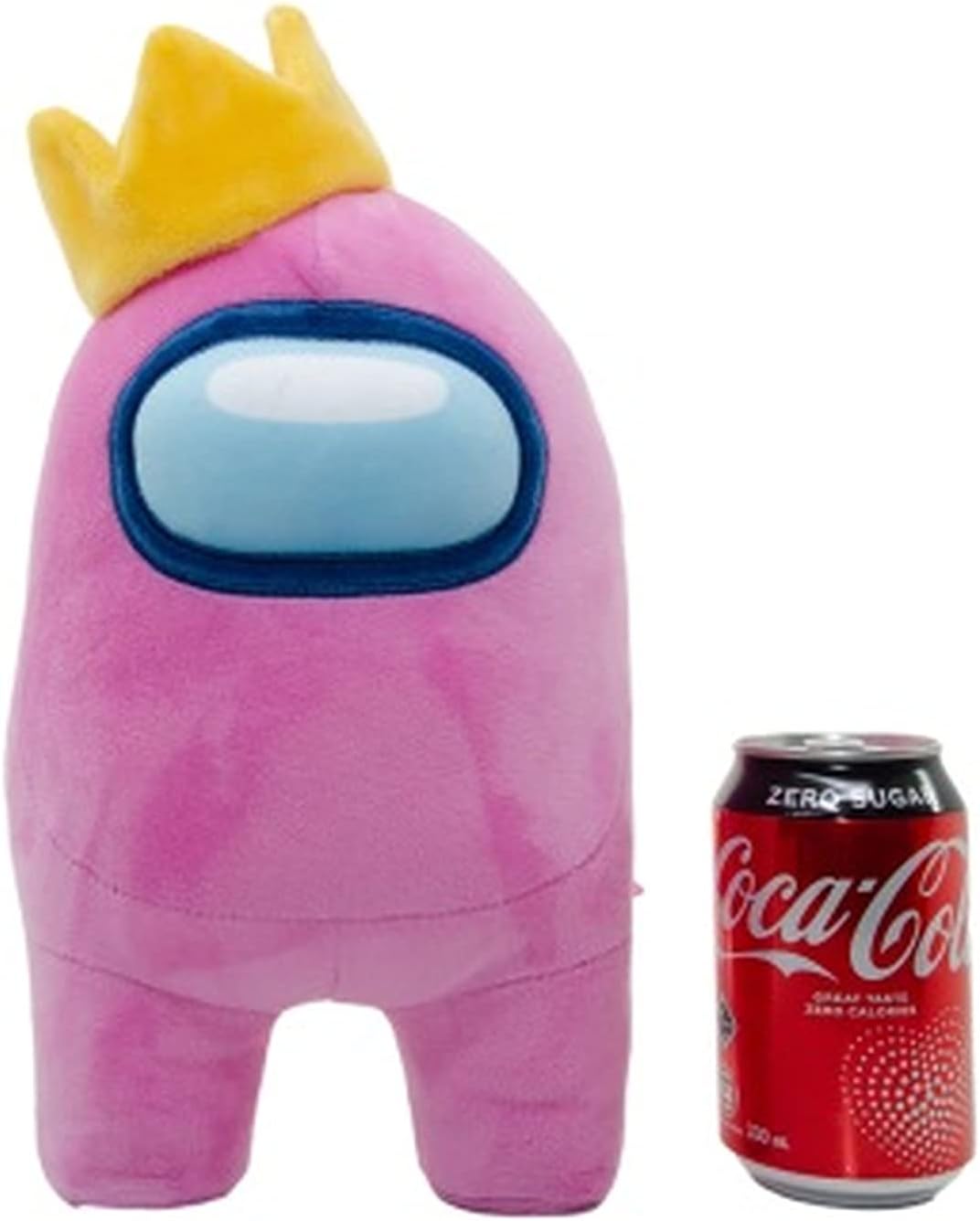Among Us Offizieller 30,5 cm Plush with Accessory – Pink with Crown – 10912