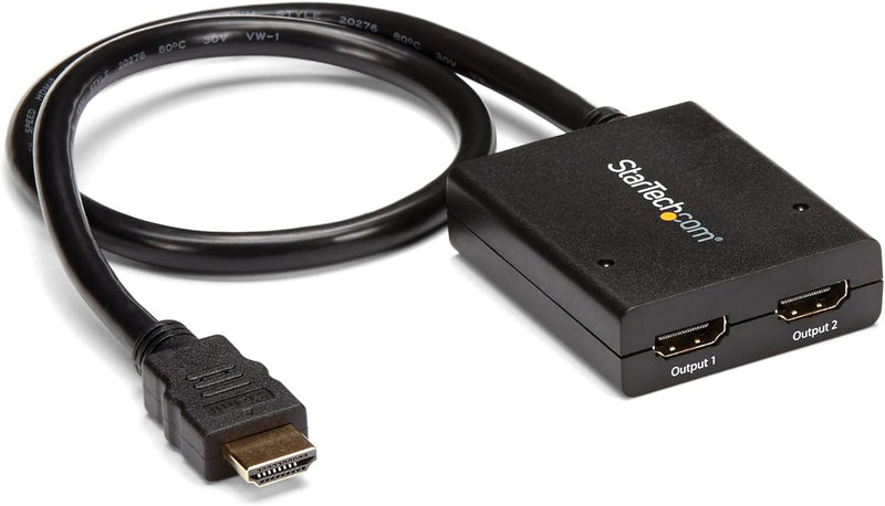 StarTech.com 2 Port HDMI 4k Video Splitter - 1x2 HDMI Verteiler - 4k @ 30 Hz - 2-fach Ultra HD 1080p