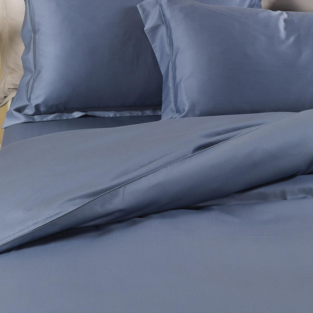 Caleffi Bettwäsche Set 4teilig aus 100% Baumwolle – Weiches und Elegantes Duvet Cover, Waschbar & Pf