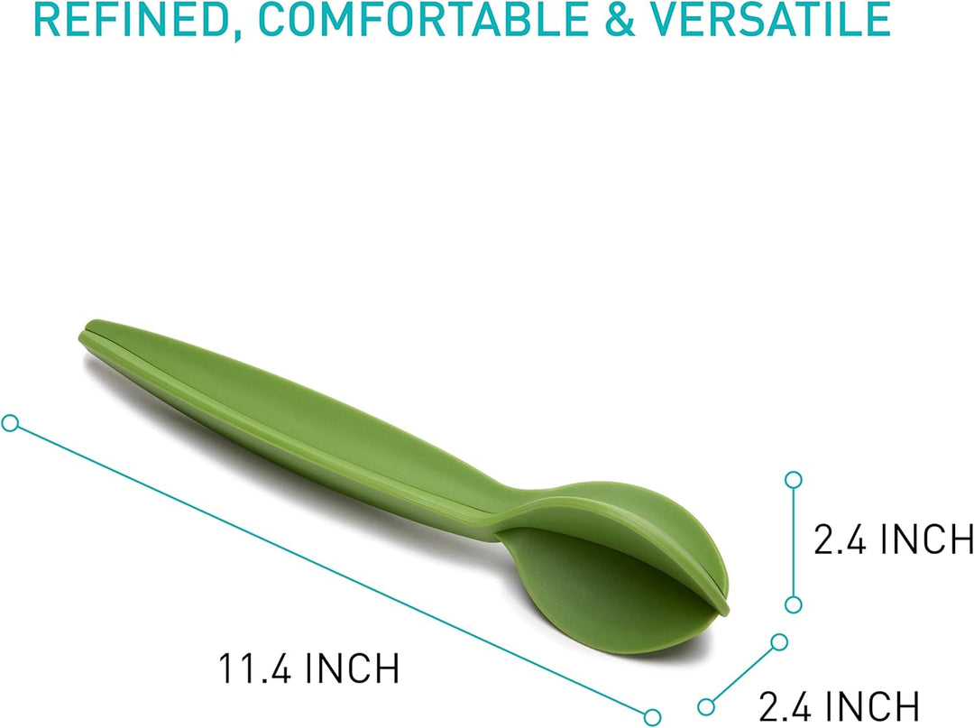PELEG DESIGN 16919-Salatbesteck Salatbesteck Grun One Size