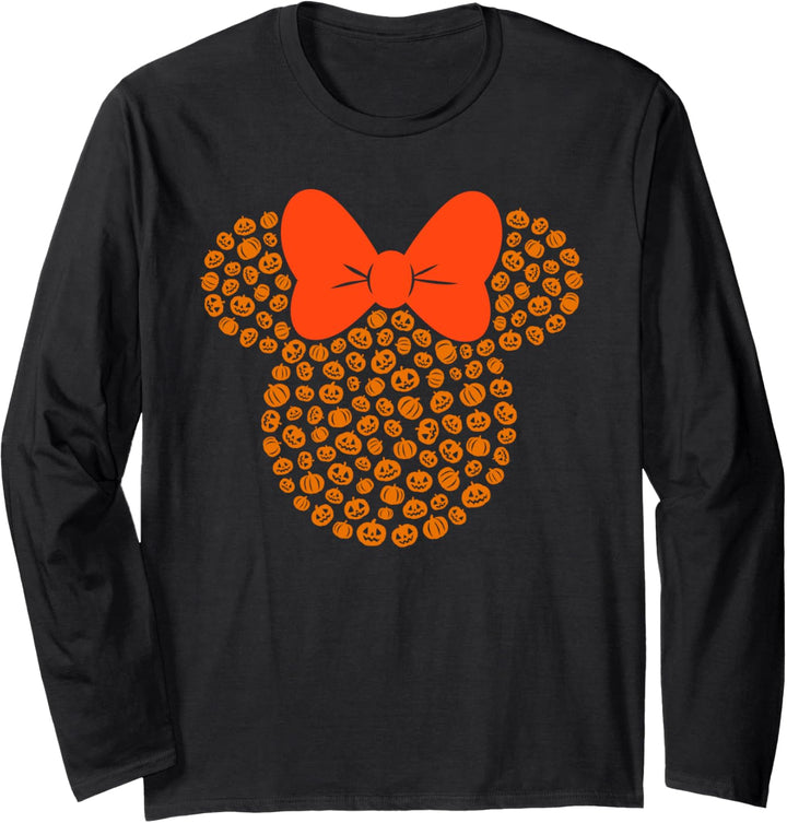 Disney Minnie Mouse Jack-O'-Lanterns Halloween Langarmshirt