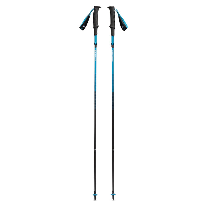BLACK DIAMOND Distance Carbon Z Trekking- und Laufstöcke, 1 Paar, faltbar, ultraleicht, feste Länge,