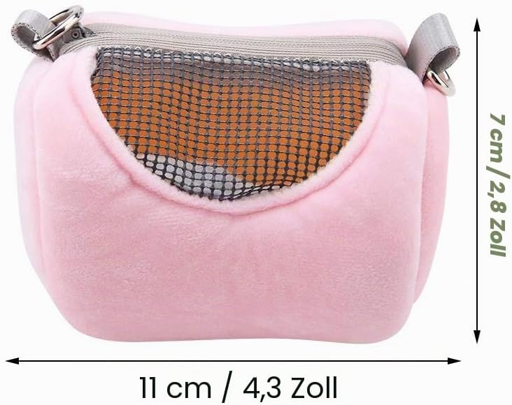 Pet Carrier Breathable Portable Pet Tragetasche Kleine Haustiere Reisetasche Reptile Aussentasche fü