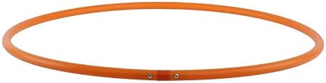 HOOPOMANIA Kinder Hula Hoop Reifen einfarbig [Ø60cm - Ø80cm] Hula Hoop für Kinder bunt Orange Ø65cm,