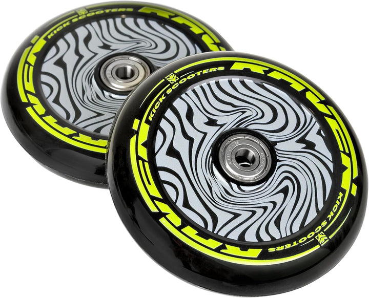 Raven Ersatzräder für Stunt Scooter Roller Evolution Slick Provox Laredo mit Kugellager 2 Stück 100m