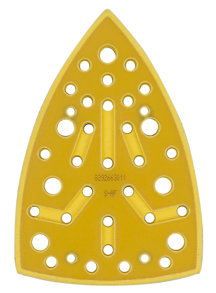 Mirka Schleifschuh Härtegrad Medium + Schutzauflage 100x152x152mm Klett für Deltaschleifer Schwingsc