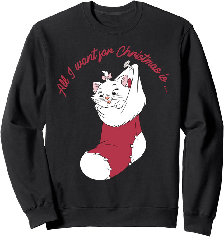Weihnachten The Aristocats Marie Christmas Sweatshirt