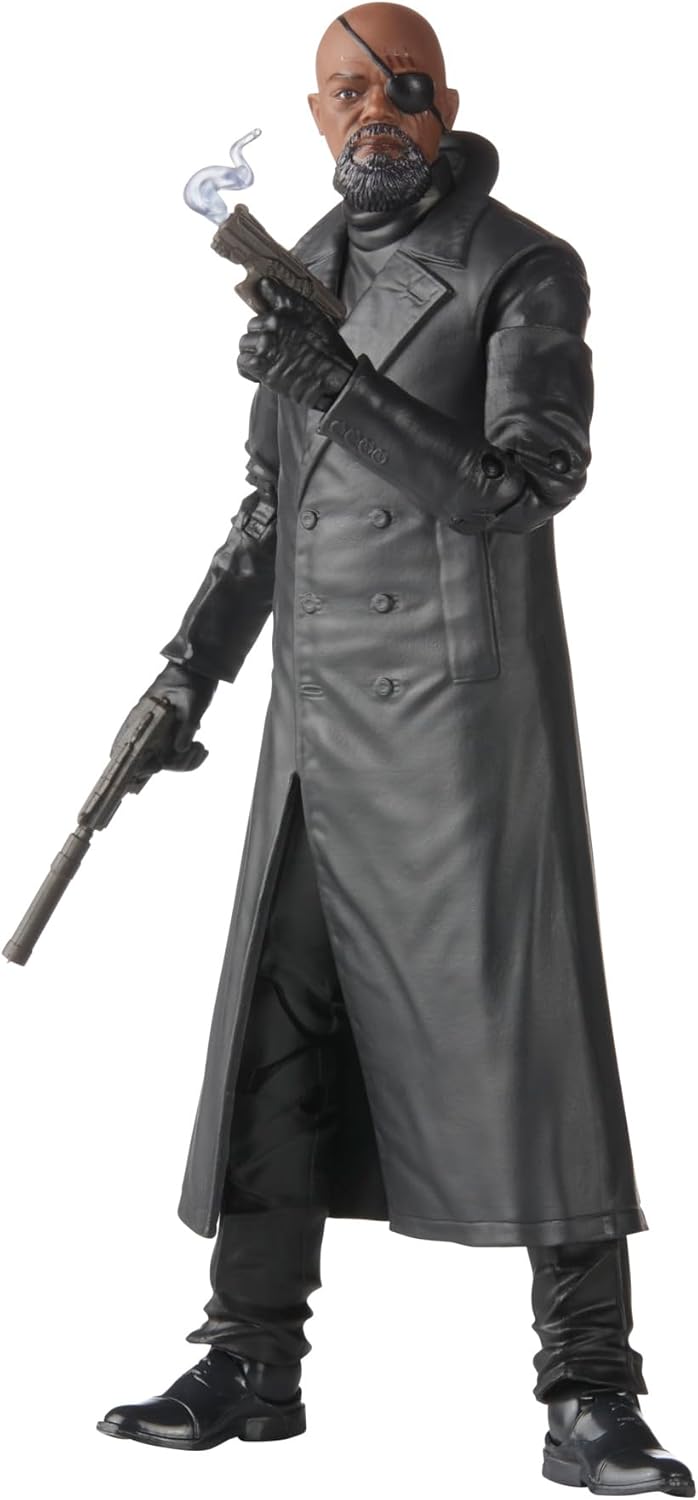 Hasbro Marvel Legends Series Nick Fury, 15 cm grosse Secret Invasion Marvel Legends Action-Figur