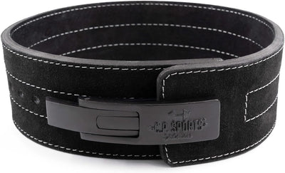 C.P.Sports Profi-Powerlifting-Gürtel T9 - Kraftdreikampf Gürtel, Heavy Duty Pwer Belt, KDK S Schwarz