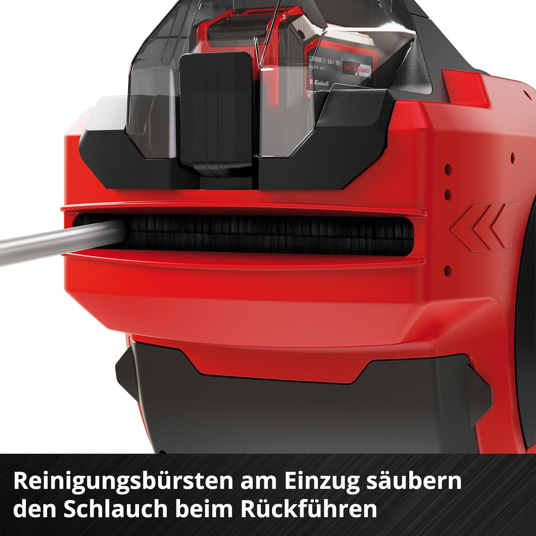 Einhell Akku-Schlauchtrommel GE-HR 18/30 Li-Solo Power X-Change (18 V, automatische Schlauchaufwickl