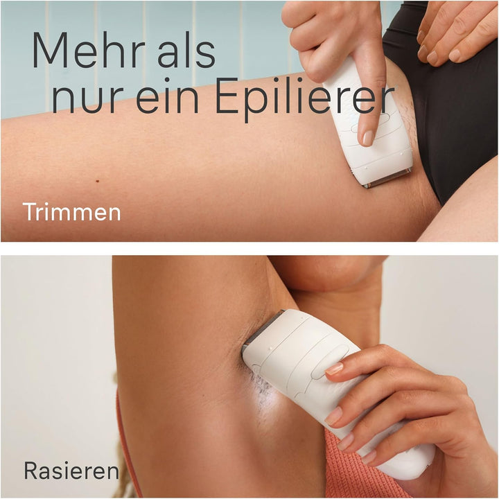 Braun Silk-épil 5, Epilierer Damen / Haarentferner für langanhaltende Haarentfernung, 5-251, Weiss/G