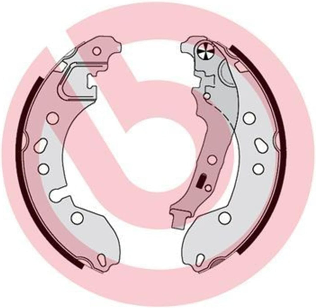 Brembo S 68 548 - Hintere Bremsbacken