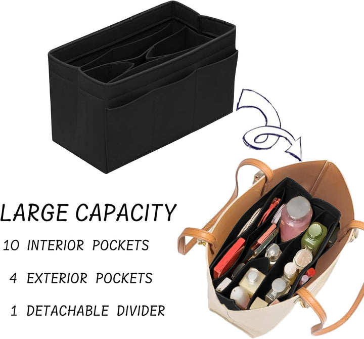 börse Organizer Einsatz Filz Tasche Organizer Handtasche Organizer Einsatz für Tragetasche passend f
