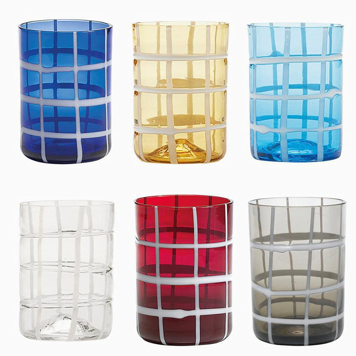 Zafferano Twiddle Tumbler Set 6 Wassergläser