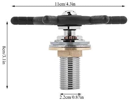 DEWIN Verre Rinçage, Edelstahl Becherspüler Glasspüler Wasserhahn Spülkopf für Bierglas Kaffeetasse