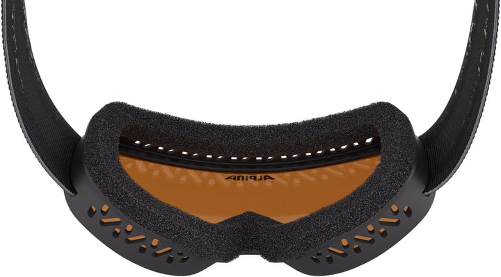 ALPINA PINEY - Beschlagfreie, Extrem Robuste & Bruchsichere Skibrille Mit 100% UV-Schutz Für Kinder
