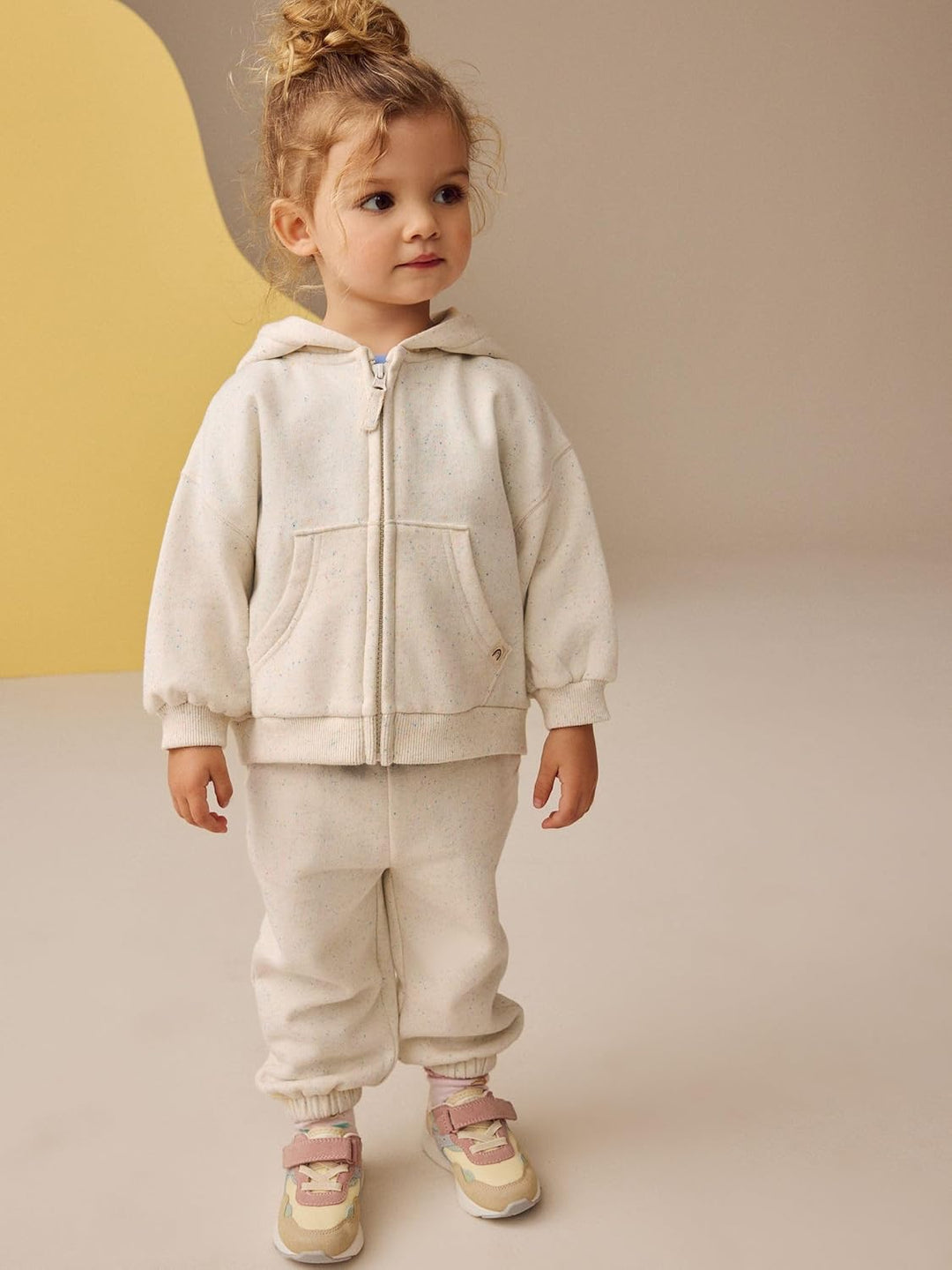 NEXT Mädchen Standard Kapuzenjacke 62-122 116-122 Oatmeal, 116-122 Oatmeal