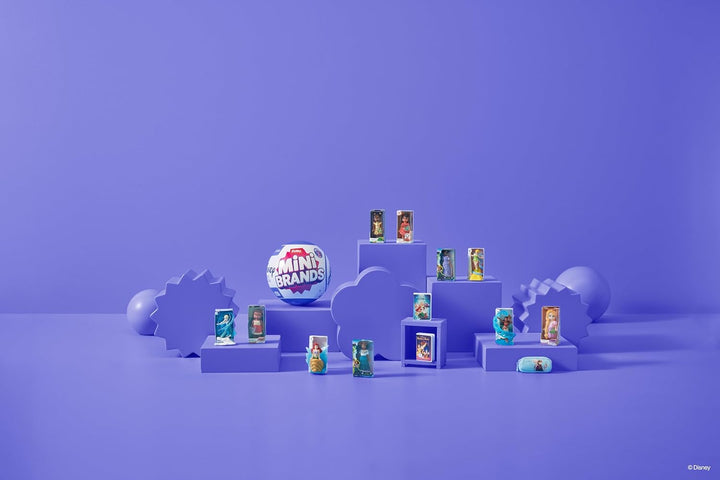 Mini Brands Disney Serie 3 von ZURU, Überraschungkapsel, Miniaturen beliebter Disney-Themen, grossar