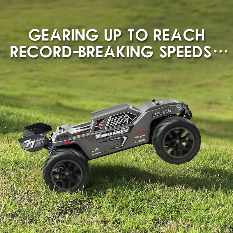 HAIBOXING Ferngesteuertes Auto, 1:18 RC Cars 36 km/h Hobby RC Auto mit Lights, 2,4 GHz Wasserdichter